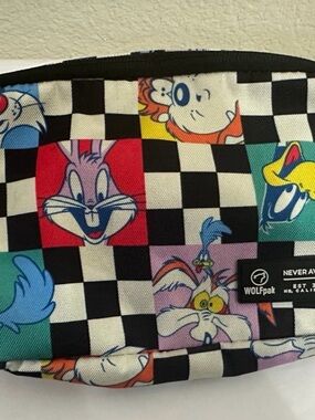 WOLFPak Looney Tunes Checkerboard Cosmetic Pouch - Multicolor